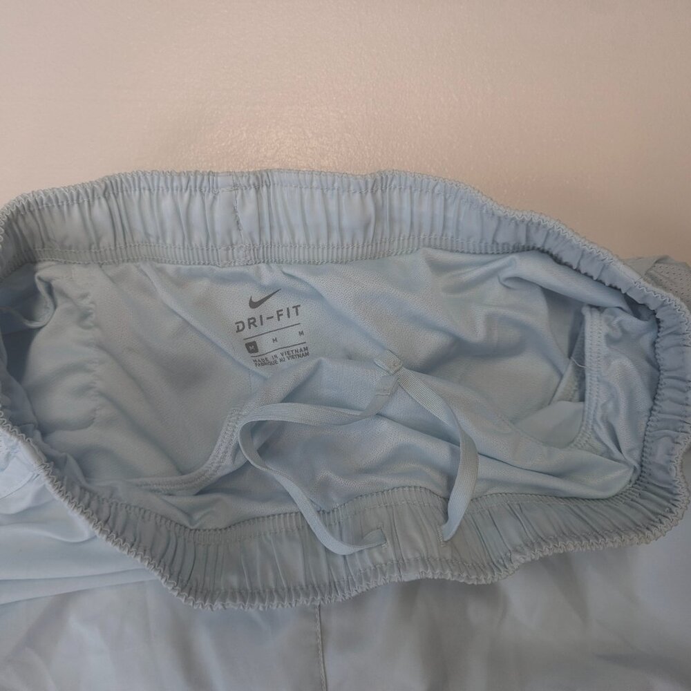 Nike Dri Fit Running Shorts Size Medium Baby Blue - Picture 3 of 11